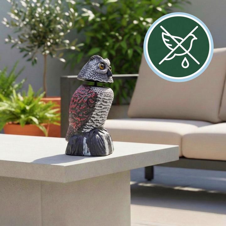 Actual product image Relaxdays Owl deterrent