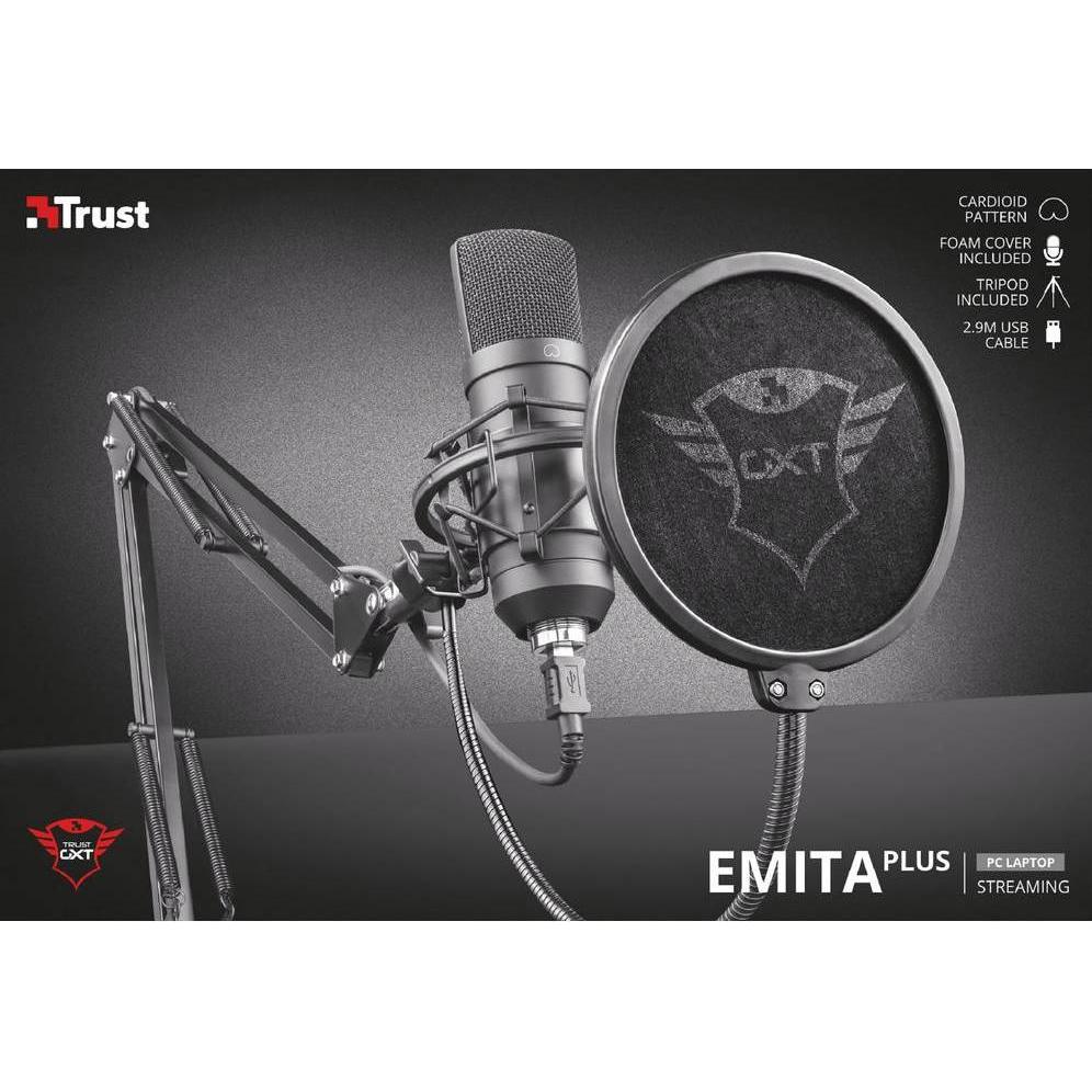 Thumbnail - Trust GXT 252+ Emita Plus, Mikrofon