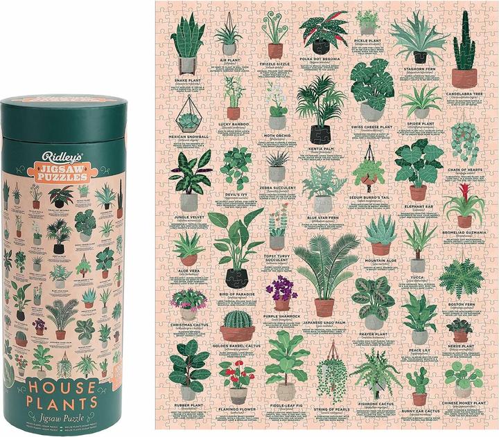 Produktbild Abrams & Chronicle Zimmerpflanzen (1000 Teile)