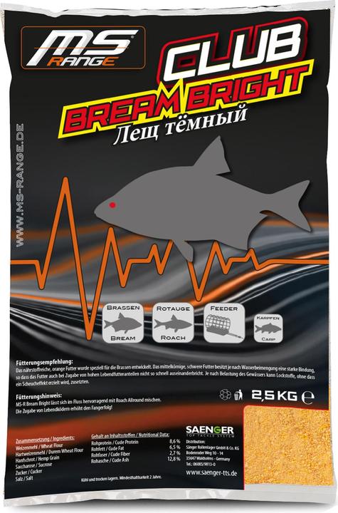 Produktbild MS Range Club Bream Bright 2,5kg 8 Stk. (33 cm)