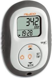 Actual product image TFA Pedometer Hitrax Step 3D watch