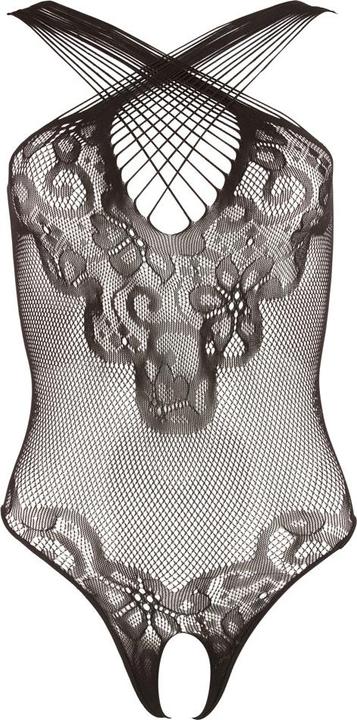 Actual product image Mandy Mystery Fishnet & Lace Body (S, M, L)