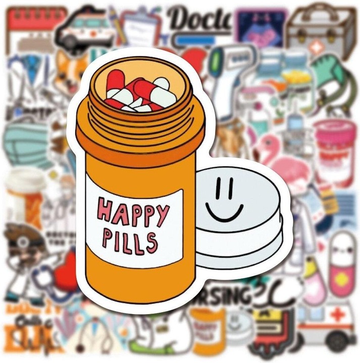 Actual product image JTI Stickers - Hospital - 50 pcs