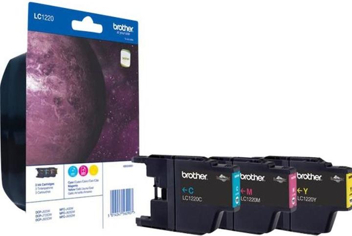 Produktbild Brother LC-1220 BLISTER PACK RAINBOW (M, C, Y)