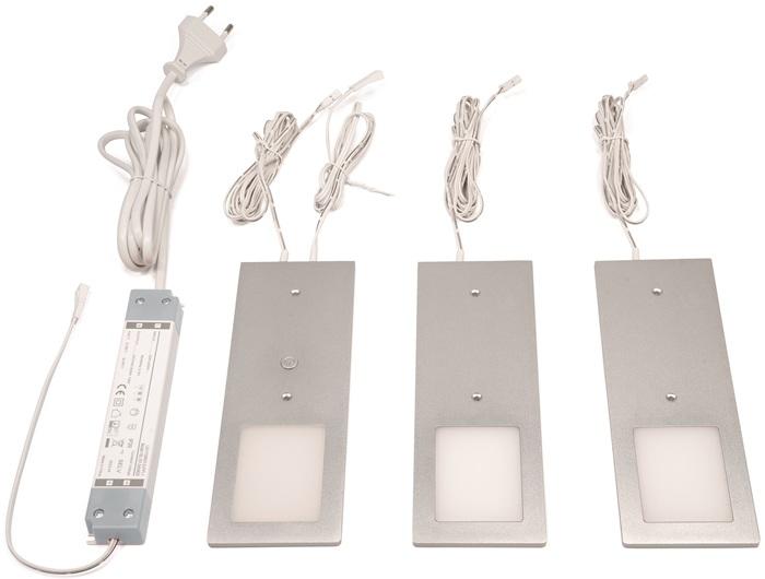 Produktbild L&S LED Anbauleuchtenset Planar L 24 V (170 lm)