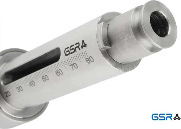Actual product image GSR 7 piece set die holder(25 x 9) with quick change holder and die guides M3-M