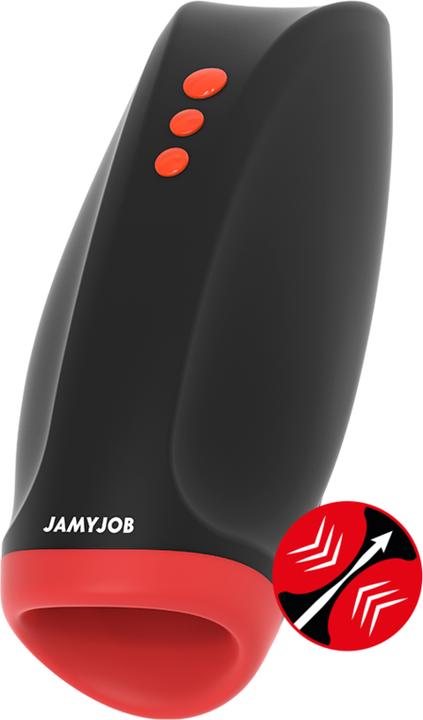 Jamyjob Masturbatore Novax con vibrazione e compressione