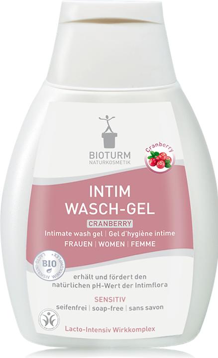 Image du produit Bioturm Gel nettoyant intime Cranberry (250 ml, Lotion de toilette intime)