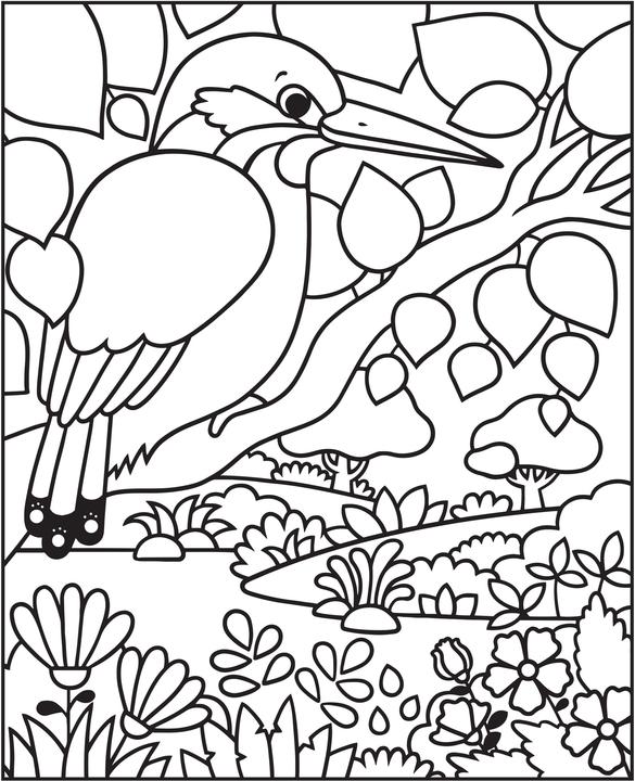 Actual product image My colour magic colouring book: Animals