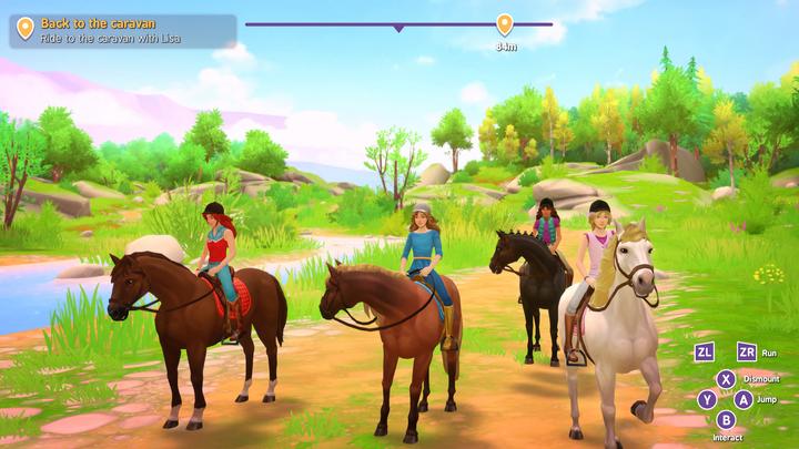 Actual product image Merge Games Wild River Games Horse Club Adventures Standard English, German, Spanish, French, Itali (Switch, Switch Lite, Switch OLED, DE)