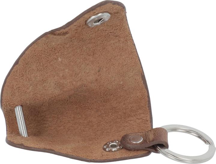 Actual product image Greenburry Vintage leather keyring pendant 7 cm