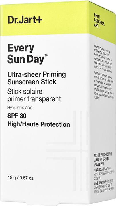 Immagine prodotto Dr. Jart+ Dr.Jart+ Every Sun Day Ultra-Sheer Priming Sunscreen (Stick solare, SPF 30, 19 g)