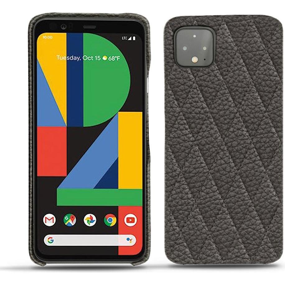 Noreve Lederschutzhülle (Google Pixel 4), Smartphone Hülle, Grau