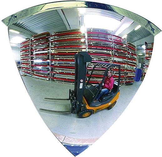 Actual product image Dancop Dome mirror eighth sphere D60cm (Ø 60 cm)