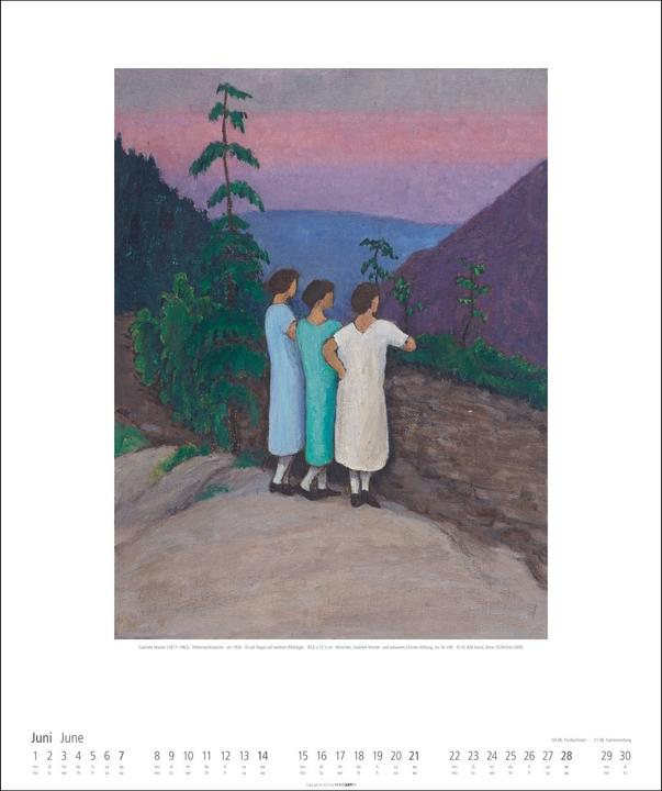 Produktbild Gabriele Münter Kalender 2026 (46 x 55 cm)