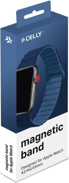 Actual product image Celly Watchband 42/44/45mm Magenta (20 mm, Silicone)