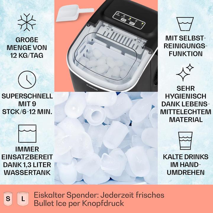 Image du produit Klarstein Eiswürfelmaschine
