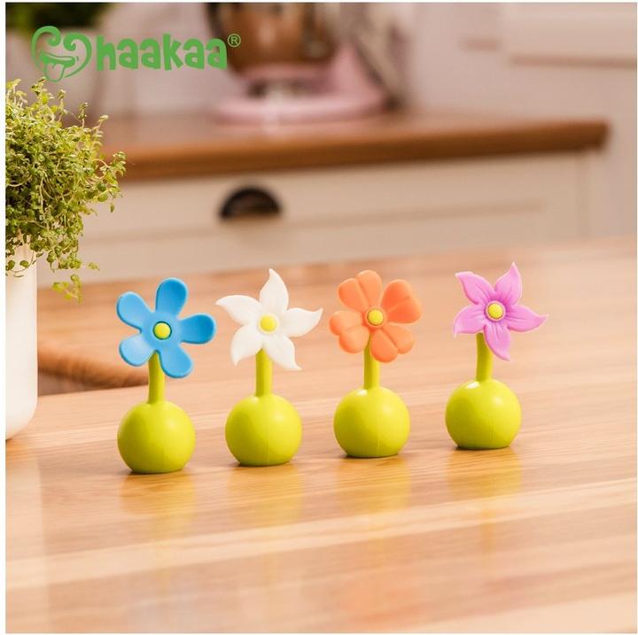 Immagine prodotto Haakaa Cappuccio a fiori per tiralatte - Viola