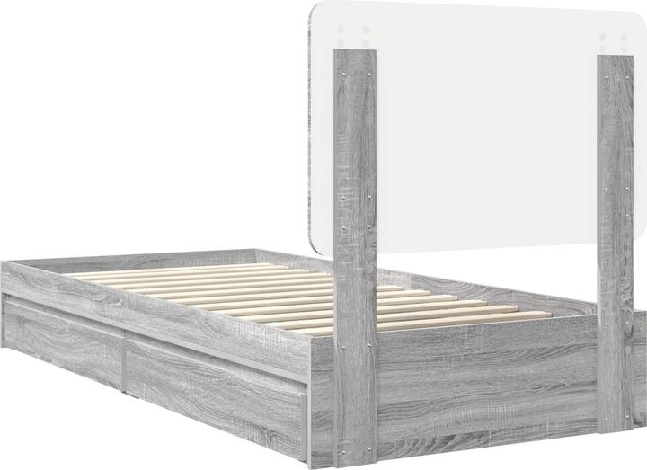Image du produit vidaXL Aufbewahrungsbettgestell (90 x 200 cm)