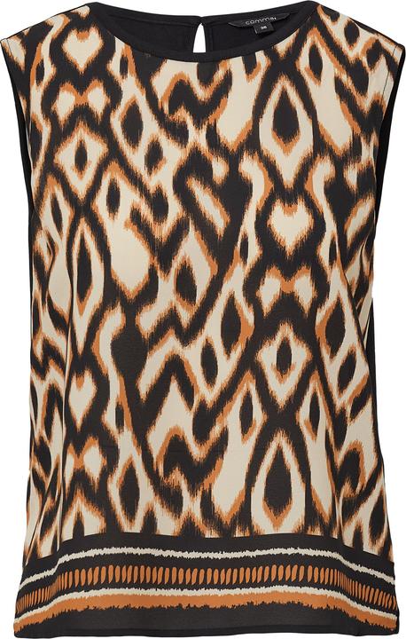 Immagine prodotto Comma T-Shirt Ärmelloses Blusenshirt mit All-over-Print (32)