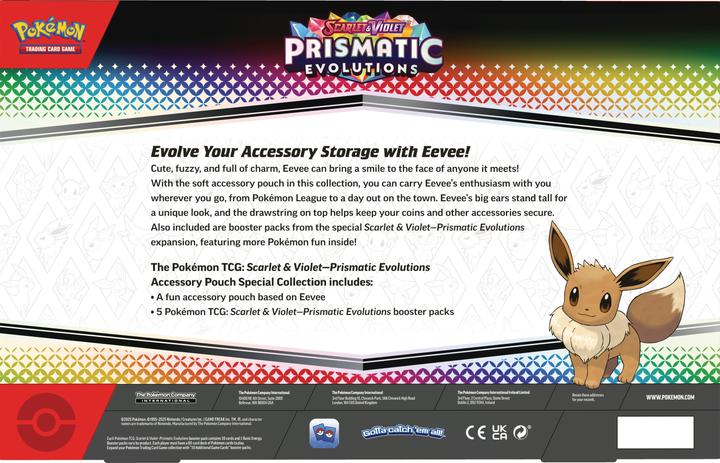 Image du produit Pokémon Prismatic Evolutions (Anglais, Coffret & Collection)