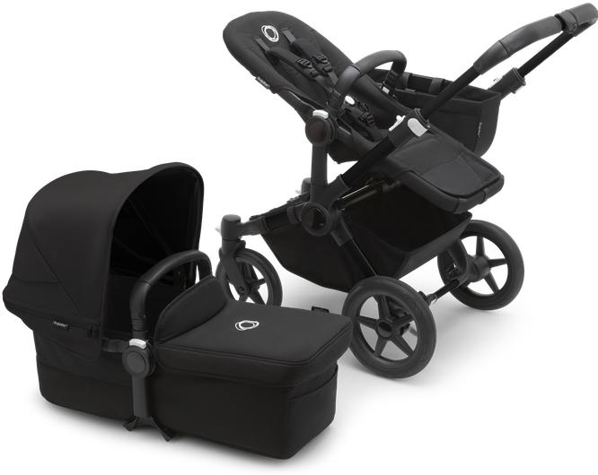 Produktbild Bugaboo Donkey 5 Mono, Schwarz/Schwarz/Schwarz
