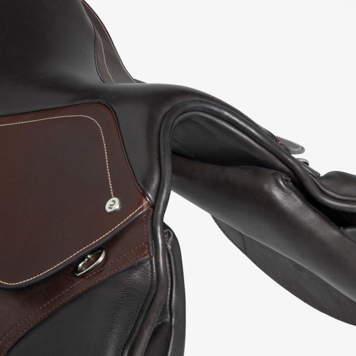 Produktbild Fouganza Sattel 500 Leder 17,5 Pferd braun