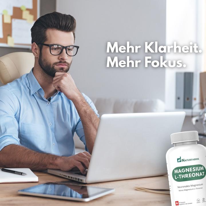 Image du produit Naturfabrik Magnesium-L-Threonat (90 pièce(s), Capsules)