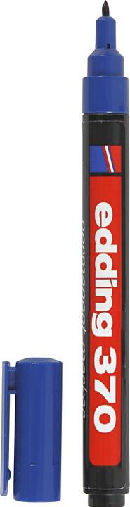 Immagine prodotto Edding Pennarello permanente 370 1mm blu (1 x)