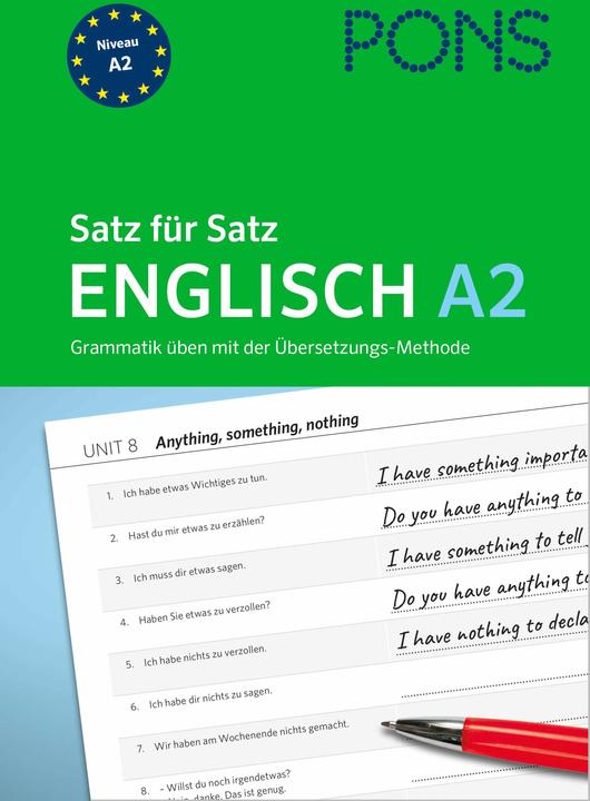 Actual product image Satz fr Satz Englisch A2 (German, 2025)