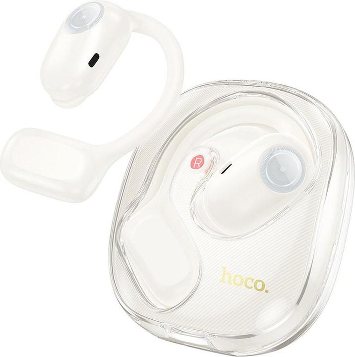 Image du produit Hoco Wireless headphones wireless earphones bluetooth TWS EA3 milky white (7 h, Sans fil)