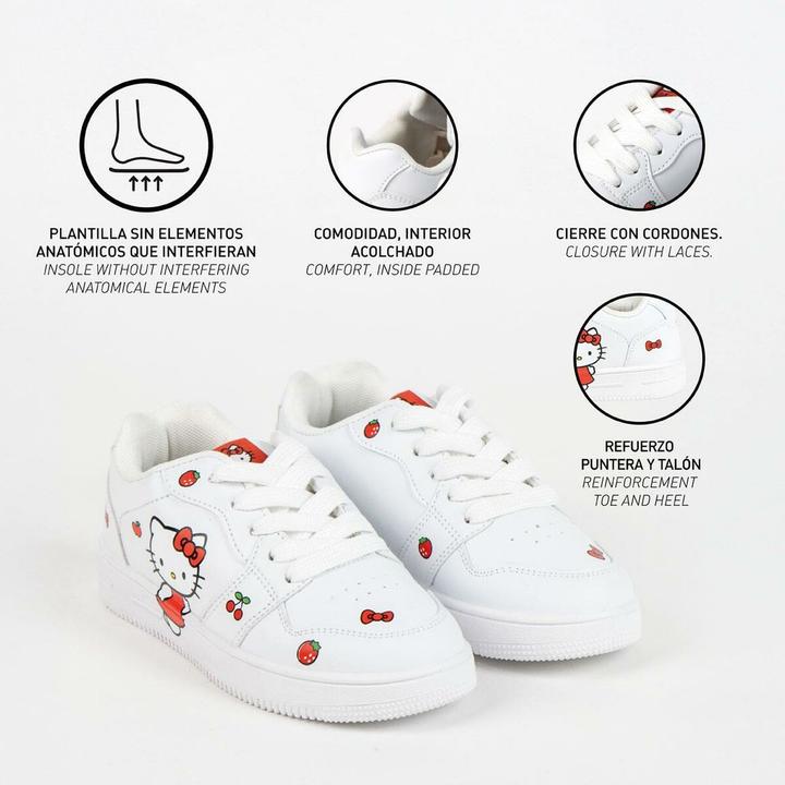 Image du produit Hello Kitty Kinder Sportschuhe Weiss (33)
