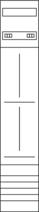 Actual product image Hager Complete field 1 field H 2ZP