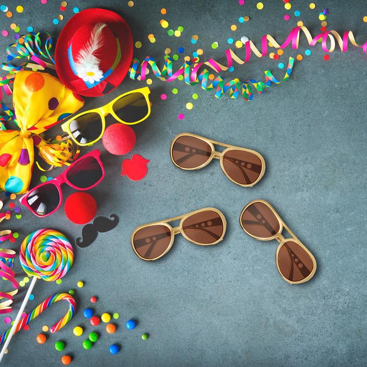 Produktbild Relaxdays 5x Partybrille