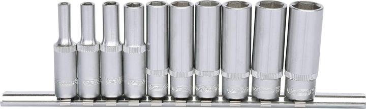 KS Tools 1/4" Sechskant-Stecknuss-Satz lang (1/4")