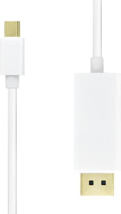 ProXtend USB-C to DisplayPort cable 0.5M white (USB Typ-C, 50 cm)