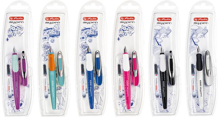 Produktbild Herlitz MY PEN M RK FÜLLFEDERHALTER - 10999712 (Farbig sortiert, Gemischte Farben, Mehrfarbig, 1x)