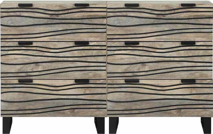 Produktbild vidaXL Sideboard-Aufbewahrung (33.50 x 33.50 x 75 cm)