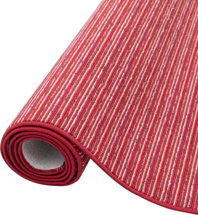 Actual product image Snapstyle Striped berber carpet Marta (100 x 100 cm)