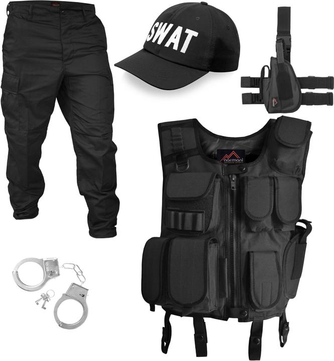 Produktbild Normani SWAT Karneval Kostüm Einsatzkostüm (M)