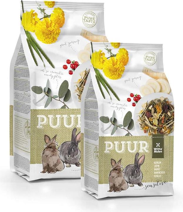 Immagine prodotto Witte Molen Alimento base Puur Gourmet Muesli per conigli sensibili (0.82 kg, 1 x)