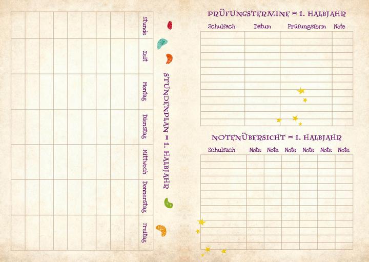Valeurs nutritives et ingrédients AGENDA HARRY POTTER 2024/2025 (15,5 x 21 cm)