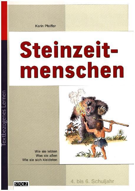 Produktbild Steinzeitmenschen (Deutsch, Karin Pfeiffer, Konrad Golz, 2005)