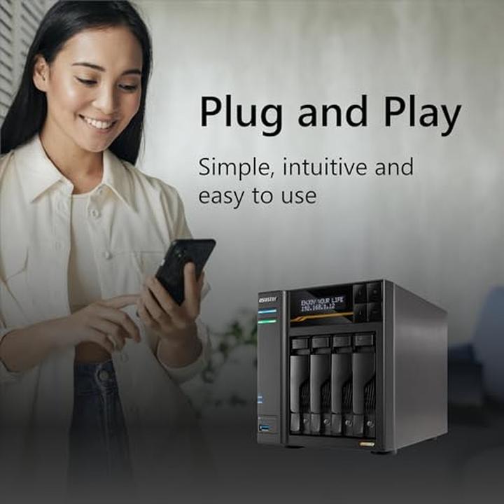 Image du produit Asustor Lockerstor 4 Gen3 AS6804T (0 TB)