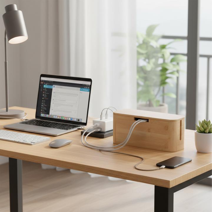 Actual product image Relaxdays Kabelbox