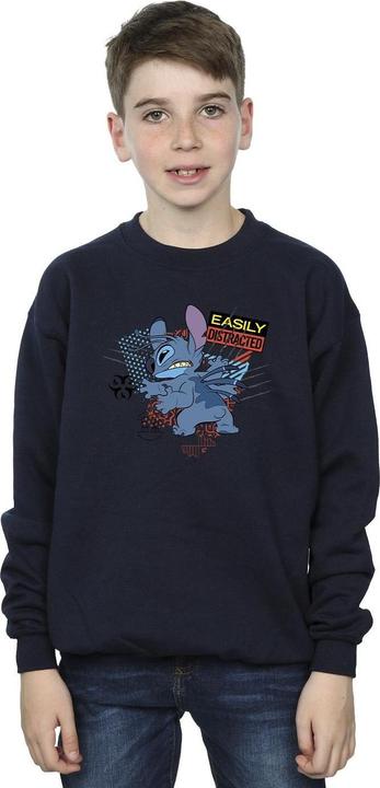 Immagine prodotto Disney Lilo And Stitch Easily Distracted Felpa Ragazzi (116)