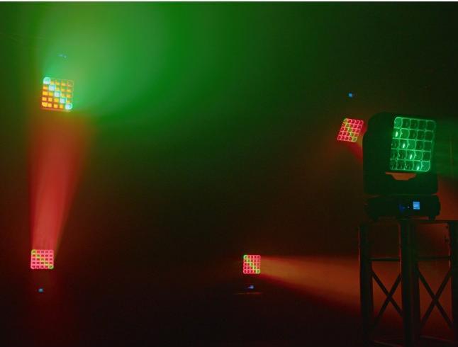 Produktbild Eurolite LED TMH-W375 Matrix Moving-Head Wash Zoom (15 W, LED)