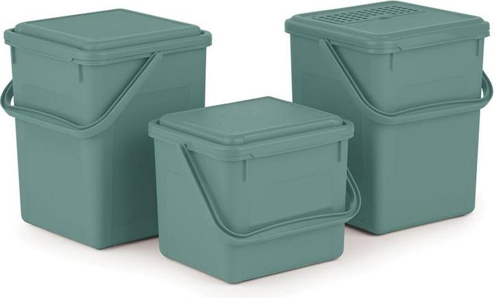 Actual product image Rotho Compost bucket with activated carbon (9 l)