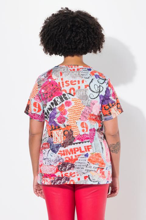 Image du produit Angel of Style T-Shirt, Alloverdruck, Halbarm (46)