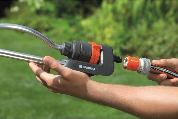Actual product image Gardena Transition piece with water stop (Transition piece, Water stop, 13 mm)